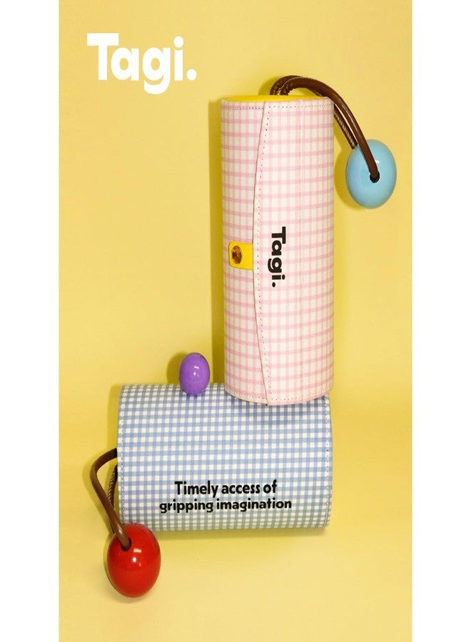 Tagi. Mini Signal Rotating Jewelry Box (Berry Cream) - Image 2